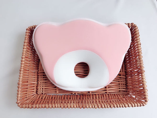 Baby Infant Newborn Memory Foam Pillow Prevent Flat Head Protect Neck Anti Roll-Panda Kids and Baby