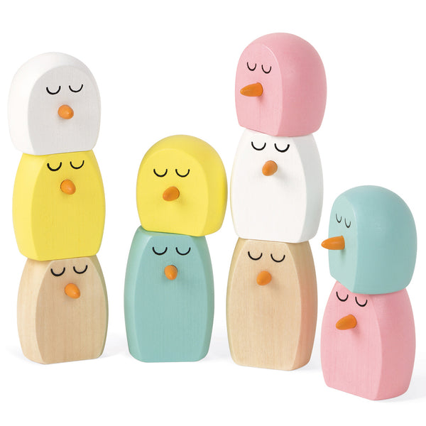 Janod - Balancing Flamingo Game-Panda Kids and Baby