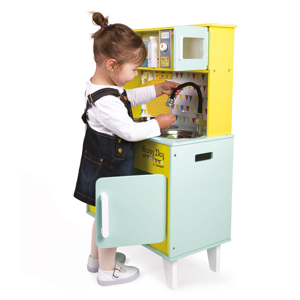 Janod - Happy Day Kitchen-Panda Kids and Baby