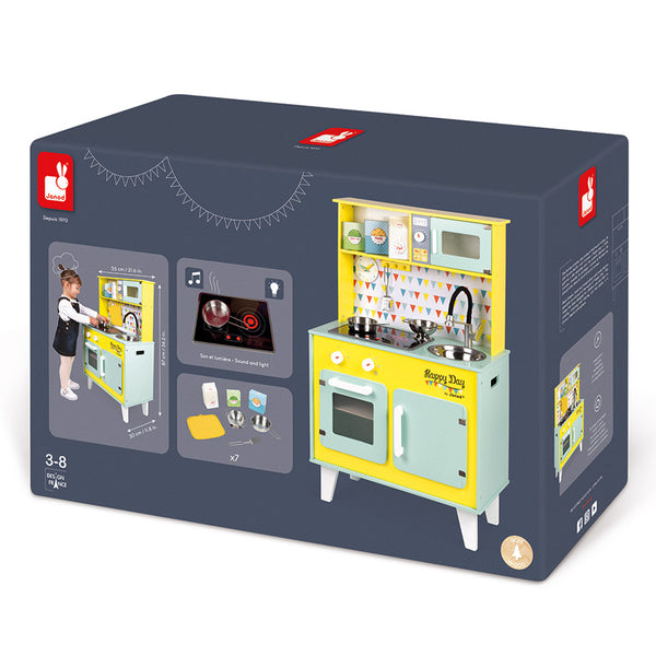 Janod - Happy Day Kitchen-Panda Kids and Baby