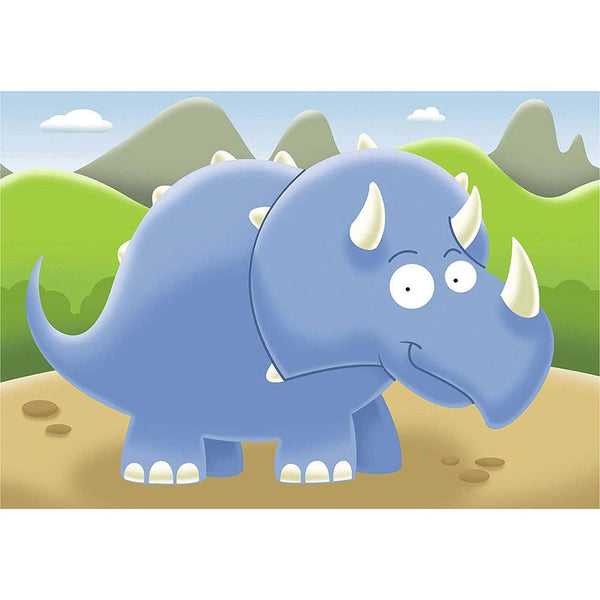 Ravensburger - Jolly Dinos My First Puzzle - 2 3 4 5pcs-Panda Kids and Baby