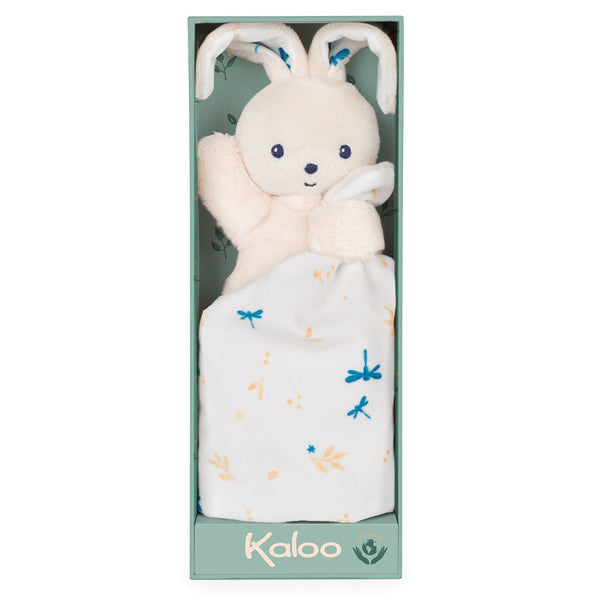 Kaloo - Carre Doudou Rabbit White Delicate-Panda Kids and Baby