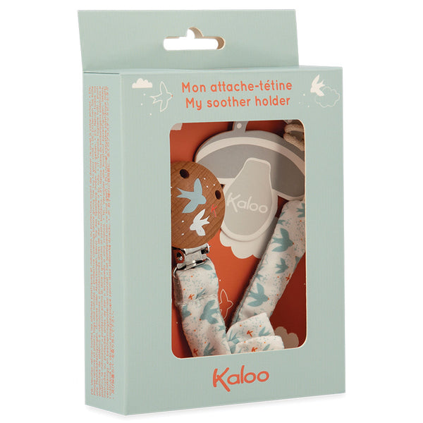 Kaloo - Kdoux Pacifier Holder Dove-Panda Kids and Baby