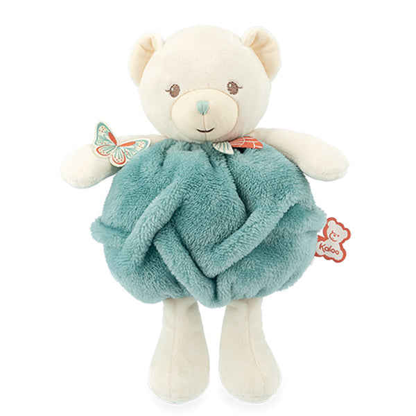 Kaloo - Plume Bear Medium Teal-Panda Kids and Baby