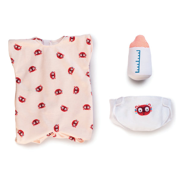 Lilliputiens - Lou Doll-Panda Kids and Baby