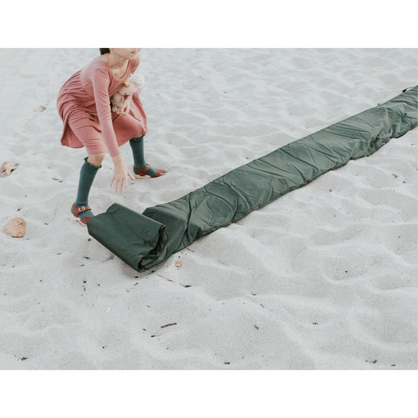 Little Unicorn - Outdoor Blanket - 5 x 10 - Tropical Leaf-Panda Kids and Baby