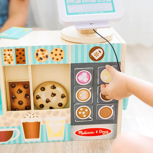 Melissa & Doug - Café Barista Coffee Shop-Panda Kids and Baby
