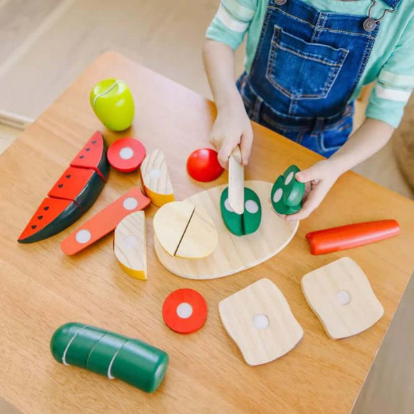 Melissa & Doug - Cutting Food-Panda Kids and Baby