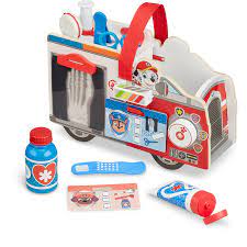 Melissa & Doug - Paw Patrol -Marshall Wooden Rescue Caddy-Panda Kids and Baby
