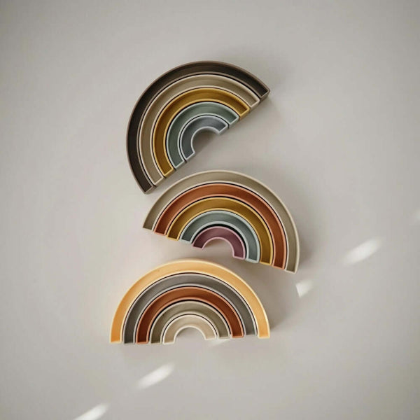 Mushie Rainbow - Sol-Panda Kids and Baby