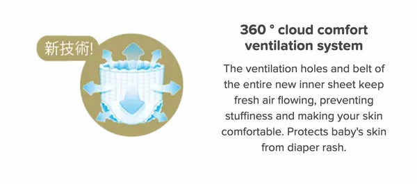 Pampers - Pampers Premium Care 5-Stars Nappy Pants for 12-22kg - Size XL - 46pcs-Panda Kids and Baby