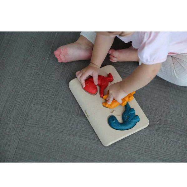 PlanToys - Dino Puzzle-Panda Kids and Baby