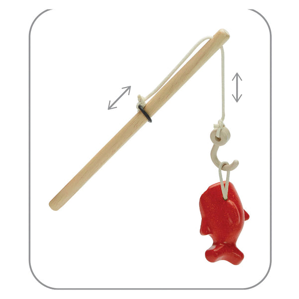 PlanToys - Fishing Game-Panda Kids and Baby