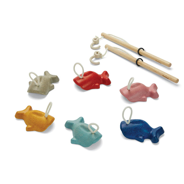 PlanToys - Fishing Game-Panda Kids and Baby