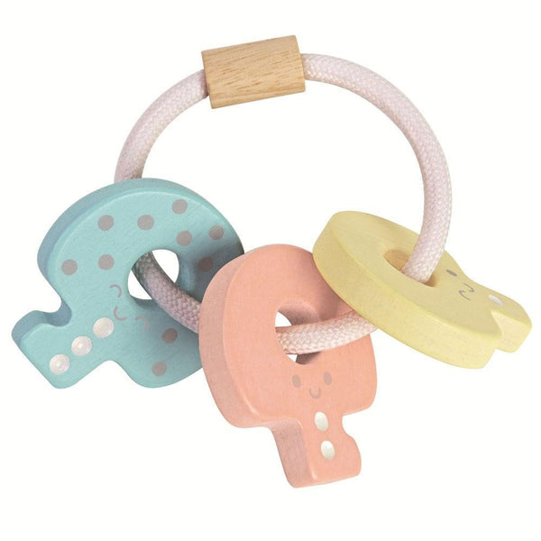 PlanToys - Key Rattle - Pastel - PT5251-Panda Kids and Baby