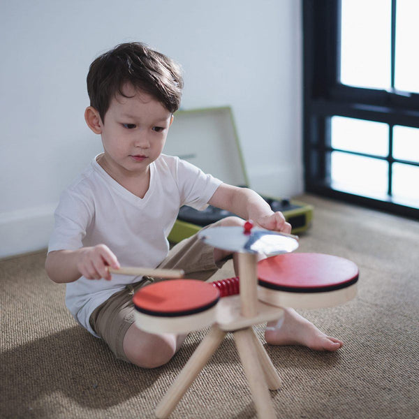 PlanToys - Musical Band-Panda Kids and Baby