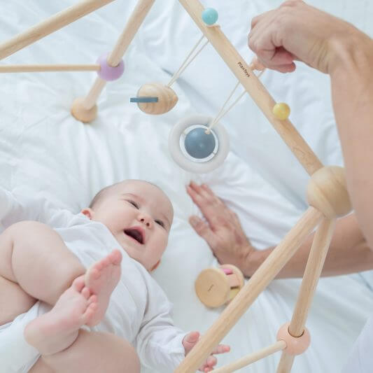 PlanToys - Play Gym - Pastel-Panda Kids and Baby
