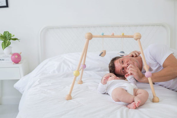 PlanToys - Play Gym - Pastel-Panda Kids and Baby