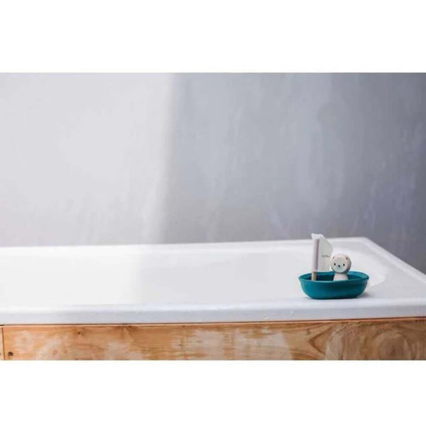 PlanToys - Sailing Boat - Polar Bear-Panda Kids and Baby