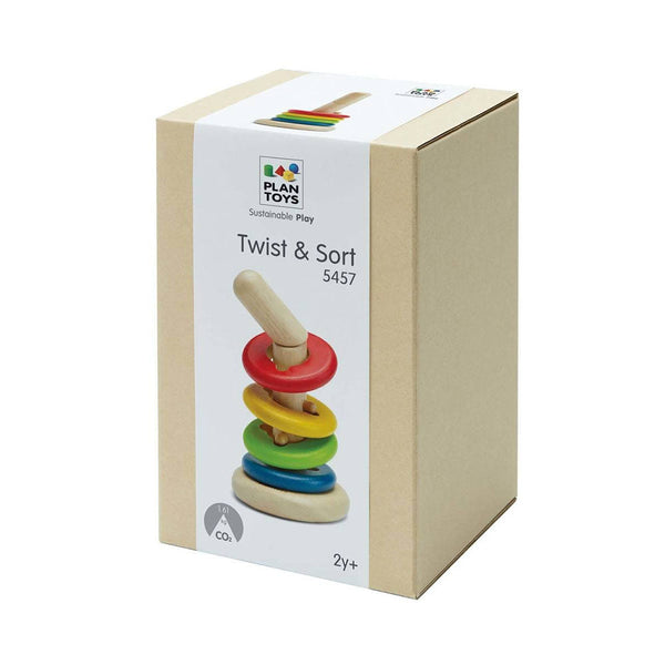 PlanToys - Twist & Sort-Panda Kids and Baby