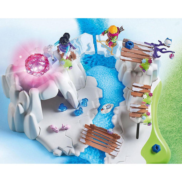Playmobil - Crystal Diamond Hideout-Panda Kids and Baby