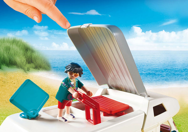 Playmobil - Family Camper - PMB70088-Panda Kids and Baby