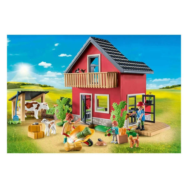 Playmobil - Farm House-Panda Kids and Baby