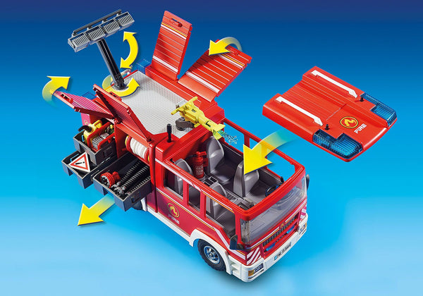Playmobil - Fire Engine - PMB9464-Panda Kids and Baby