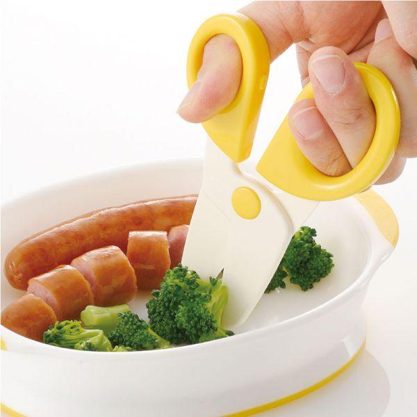 Richell - Baby Food Scissors-Panda Kids and Baby