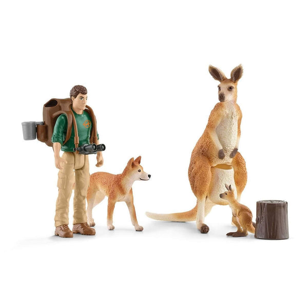 Schleich - Outback Adventures-Panda Kids and Baby