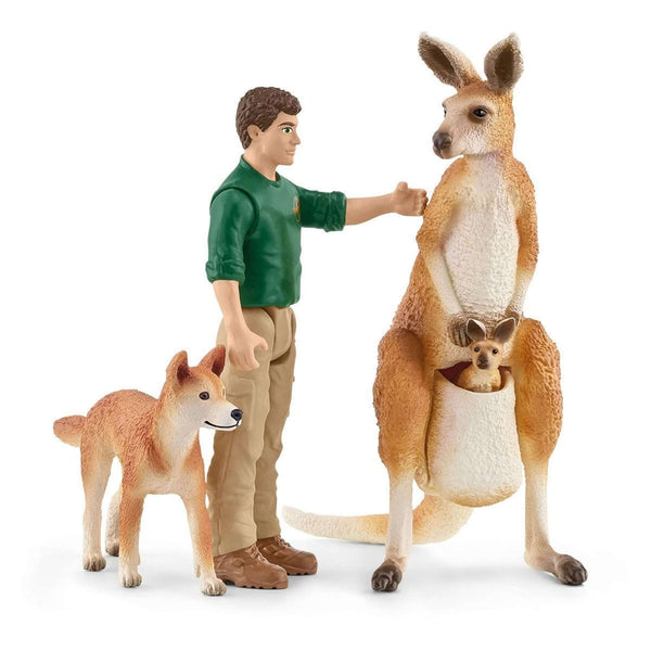 Schleich - Outback Adventures-Panda Kids and Baby