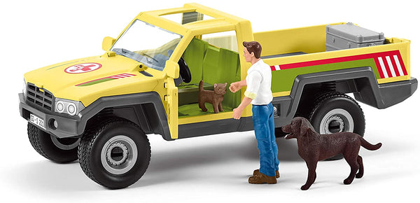 Schleich - Veterinarian Visit at Farm-Panda Kids and Baby