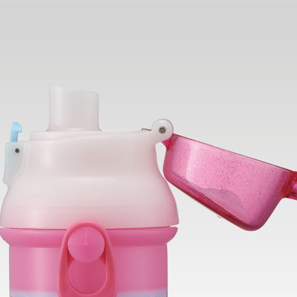 Skater - Antibacterial Direct Drink One-Touch Bottle - 480ml - Disney Princess-Panda Kids and Baby