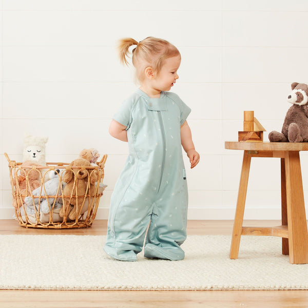 ergoPouch - Sleep Suit Bag 1.0 Tog - Sage-Panda Kids and Baby