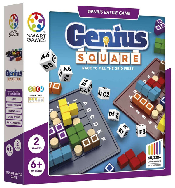 Smart Games - Genius Square-Panda Kids and Baby