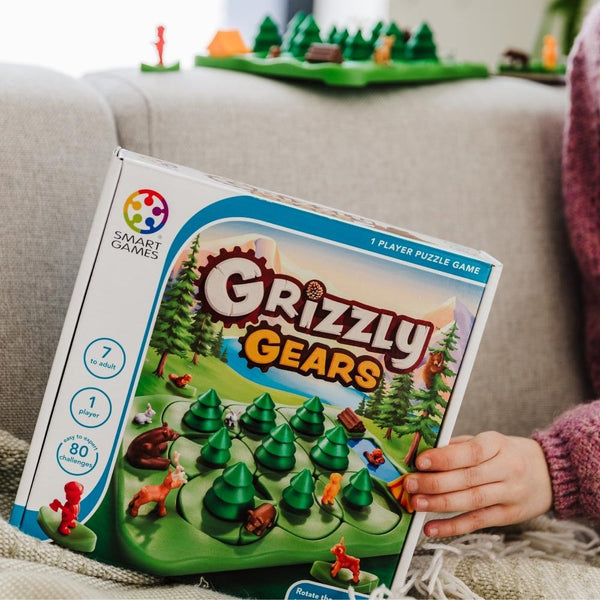 Smart Games - Grizzly Gears-Panda Kids and Baby