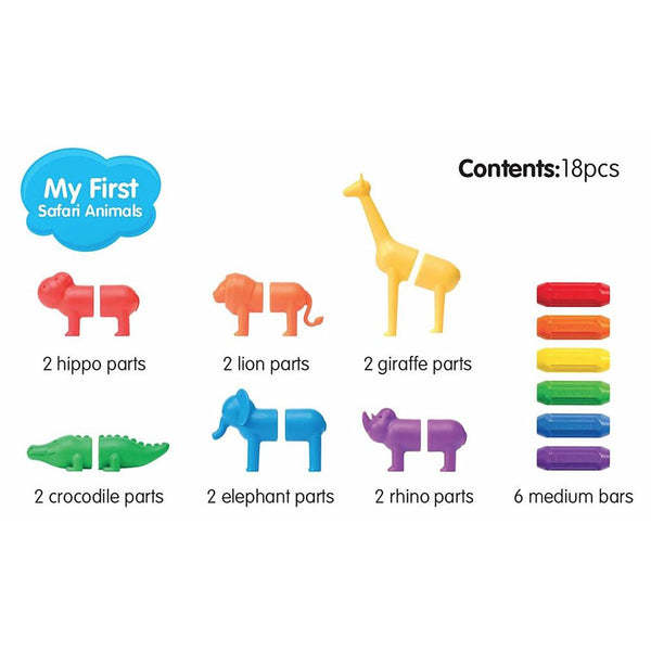 Smart Max - My First Safari Animals-Panda Kids and Baby