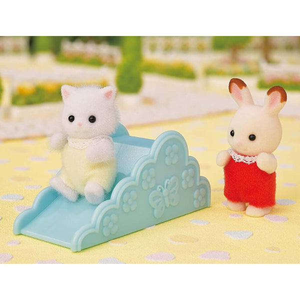 Sylvanian Families - Baby Windmill Park-Panda Kids and Baby