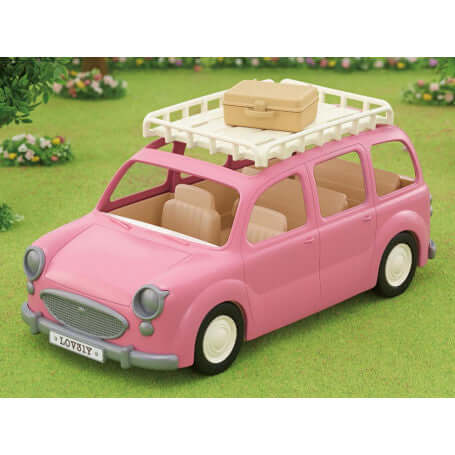 Sylvanian Families - Family Picnic Van-Panda Kids and Baby