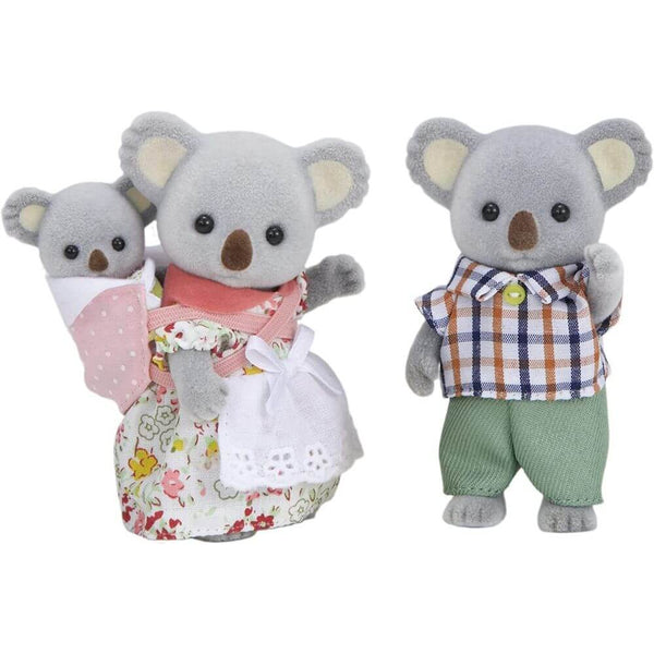 Sylvanian Families - Koala Family (3 Figure Pack)-Panda Kids and Baby