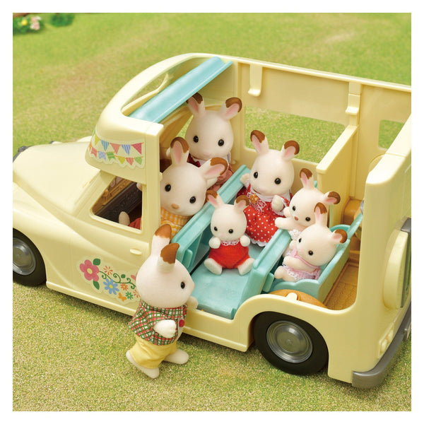 Sylvanian Families - Family Campervan - SF5454-Panda Kids and Baby