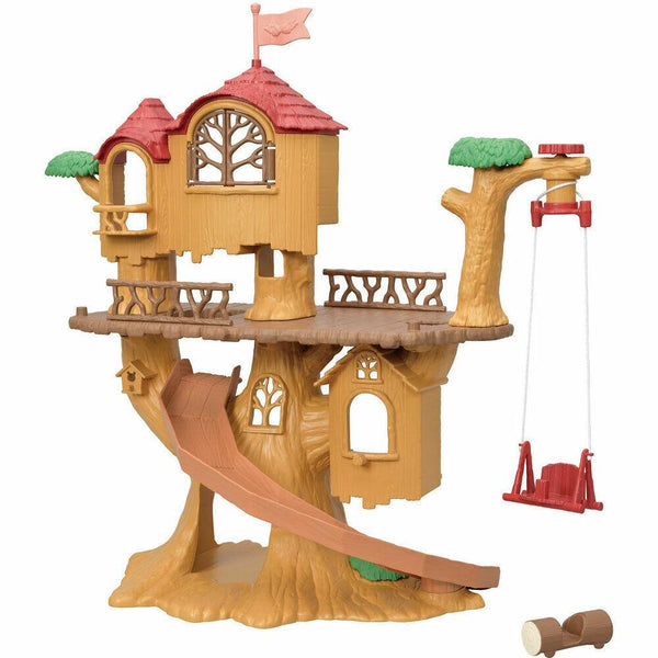 Sylvanian Families - Adventure Tree House - SF5450-Panda Kids and Baby