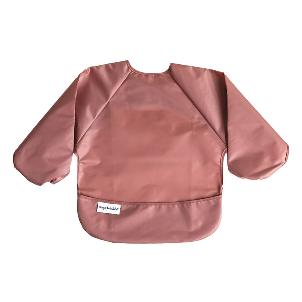 Tiny Twinkle - Full Sleeve Bib 2 Pack - Taupe, Dandelion-Panda Kids and Baby