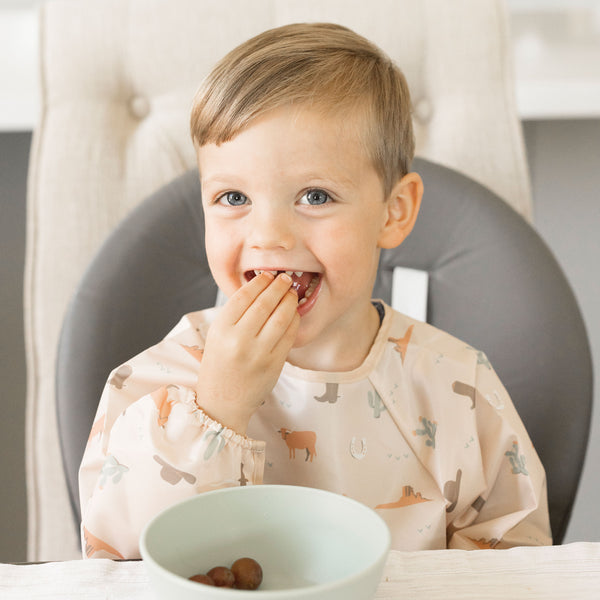 Tiny Twinkle - Full Sleeve Bib - Cowboy-Panda Kids and Baby