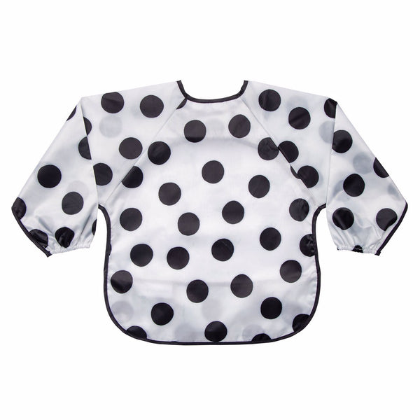 Tiny Twinkle - Full Sleeve Bib - Polka Dot-Panda Kids and Baby
