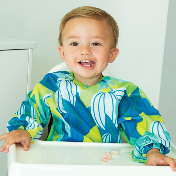 Tiny Twinkle - Full Sleeve Bib - Saguaro-Panda Kids and Baby