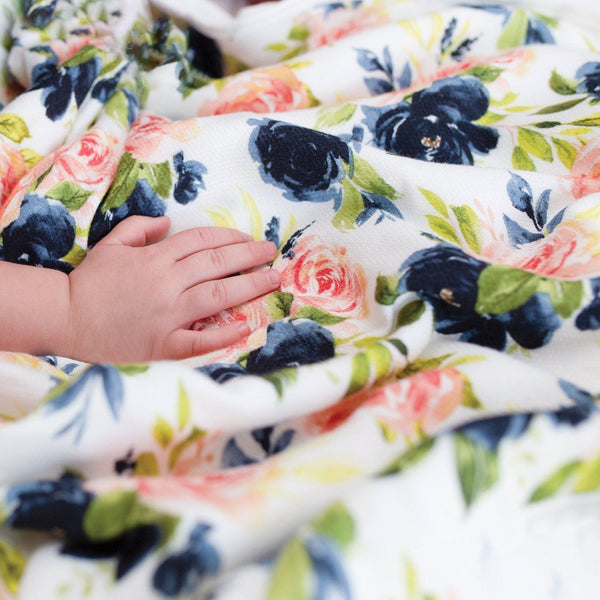 Tiny Twinkle - Hooded Towel and Washcloth Set - Blush-Panda Kids and Baby