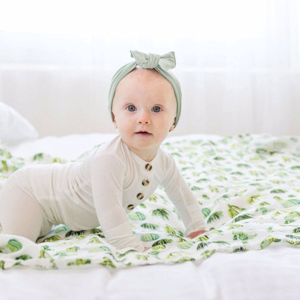 Tiny Twinkle - Kaffle™ Swaddle Blanket - Cacti-Panda Kids and Baby