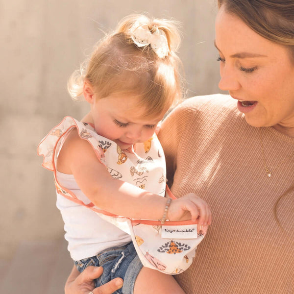 Tiny Twinkle - Mess - Proof Apron Bib - Flutter-Panda Kids and Baby