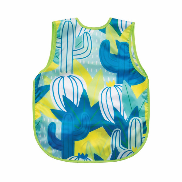 Tiny Twinkle - Mess-proof Apron Bib - Saguaro-Panda Kids and Baby